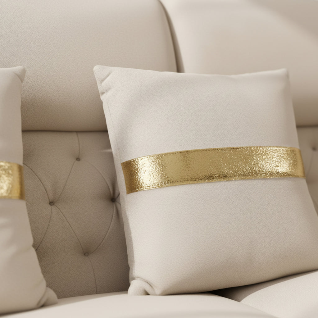 Moon 3-Seater Fabric Sofa - Comfortable & Modern Sofa for Living Rooms