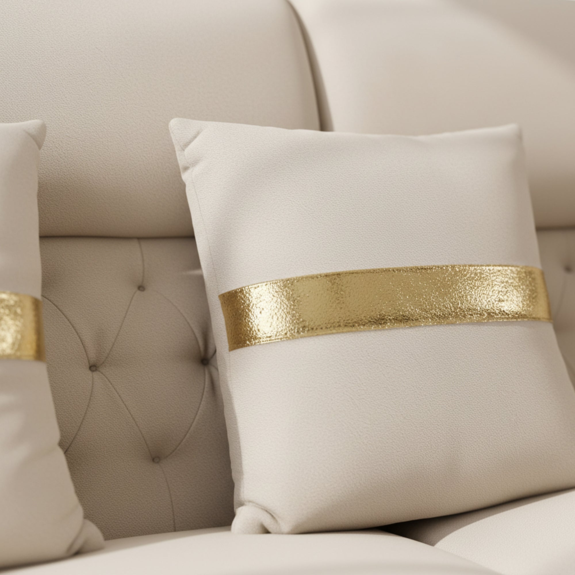 Moon 3-Seater Fabric Sofa - Comfortable & Modern Sofa for Living Rooms