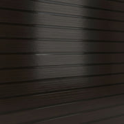 Ren 2 Door Wardrobe- Glossy Walnut Finish with Smart, Space-Saving Storage
