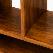 Step Bookshelf- Modern Stepped Wooden Shelf for Stylish Storage and Display