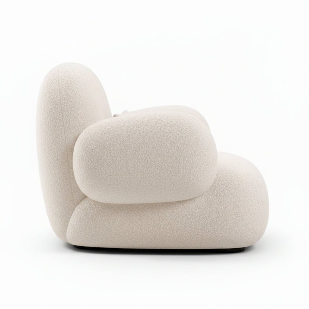 Rossette 1 Seater Sofa – A Stylish Fabric Lounge Chair for Modern Space