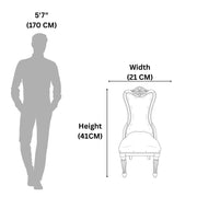 Comber dining chair size diagram