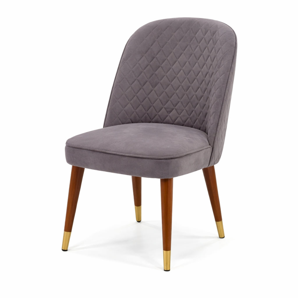 Crag Marble 6-Seater Dining Table Set - Solid Wood Luxury Dining Furniture