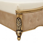Harmony Carvin King Bed with Storage – Ornate Craftsmanship with Grand Comfort