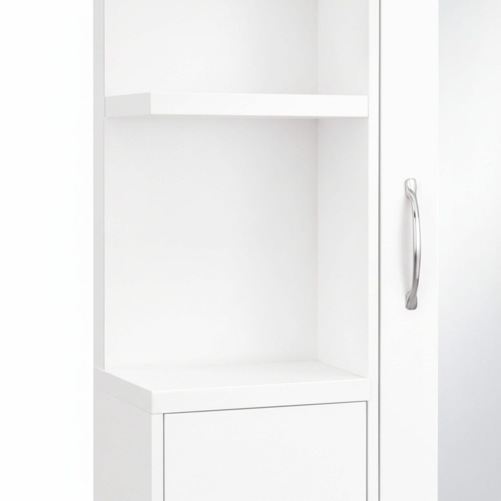 Venus Dressing Table with Mirror  Modern Vanity with Drawers & Shelves