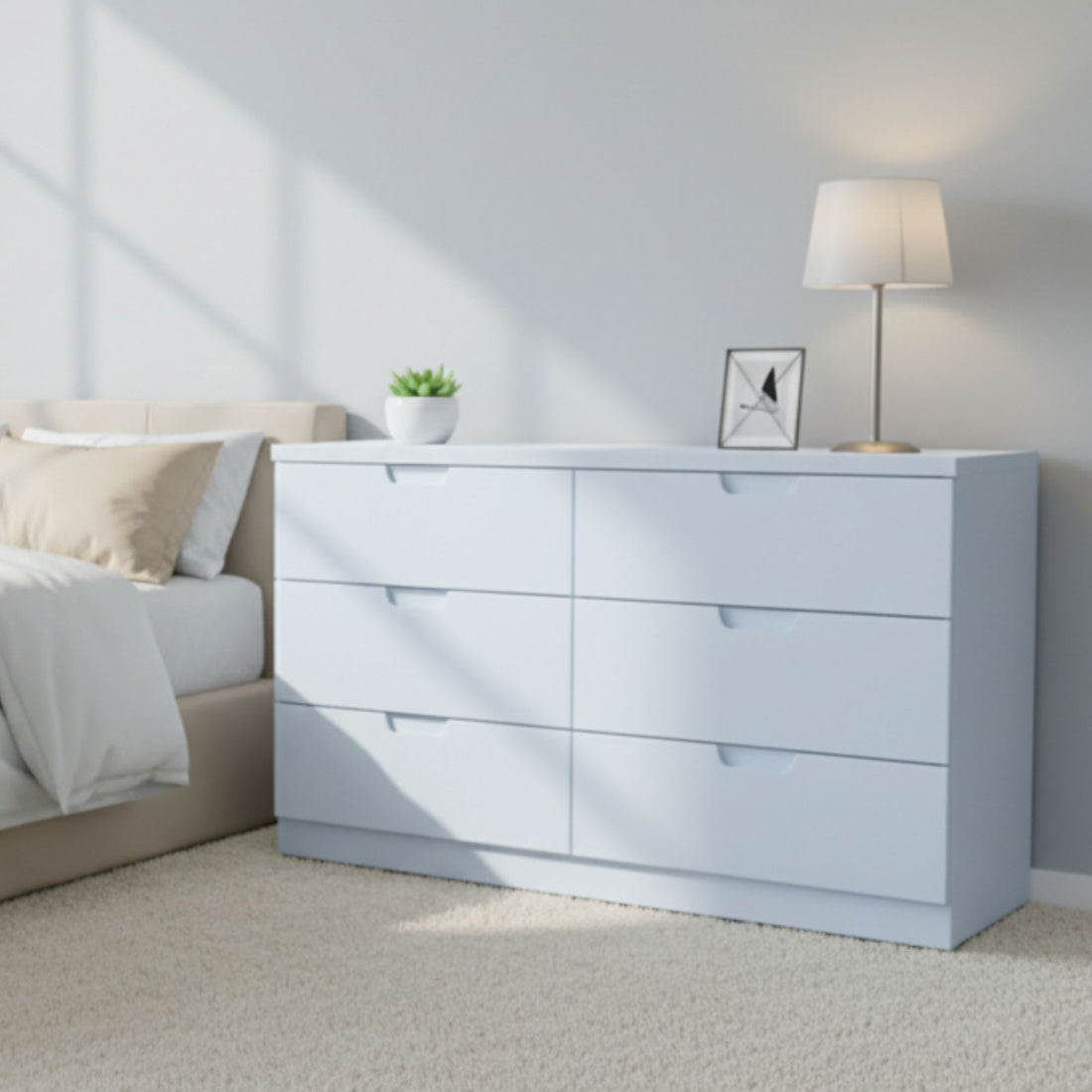 Square Chest of Drawer â€“ Modern Storage with Elegance
