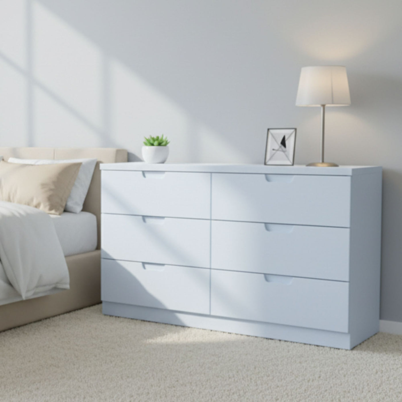 Square Chest of Drawer â€“ Modern Storage with Elegance
