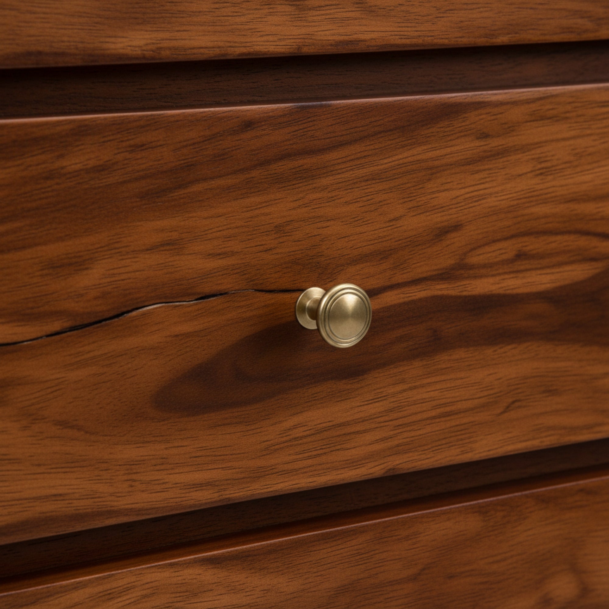 Classic Multiunit- Elegant Sheesham Wood Storage with Sleek Walnut Finish