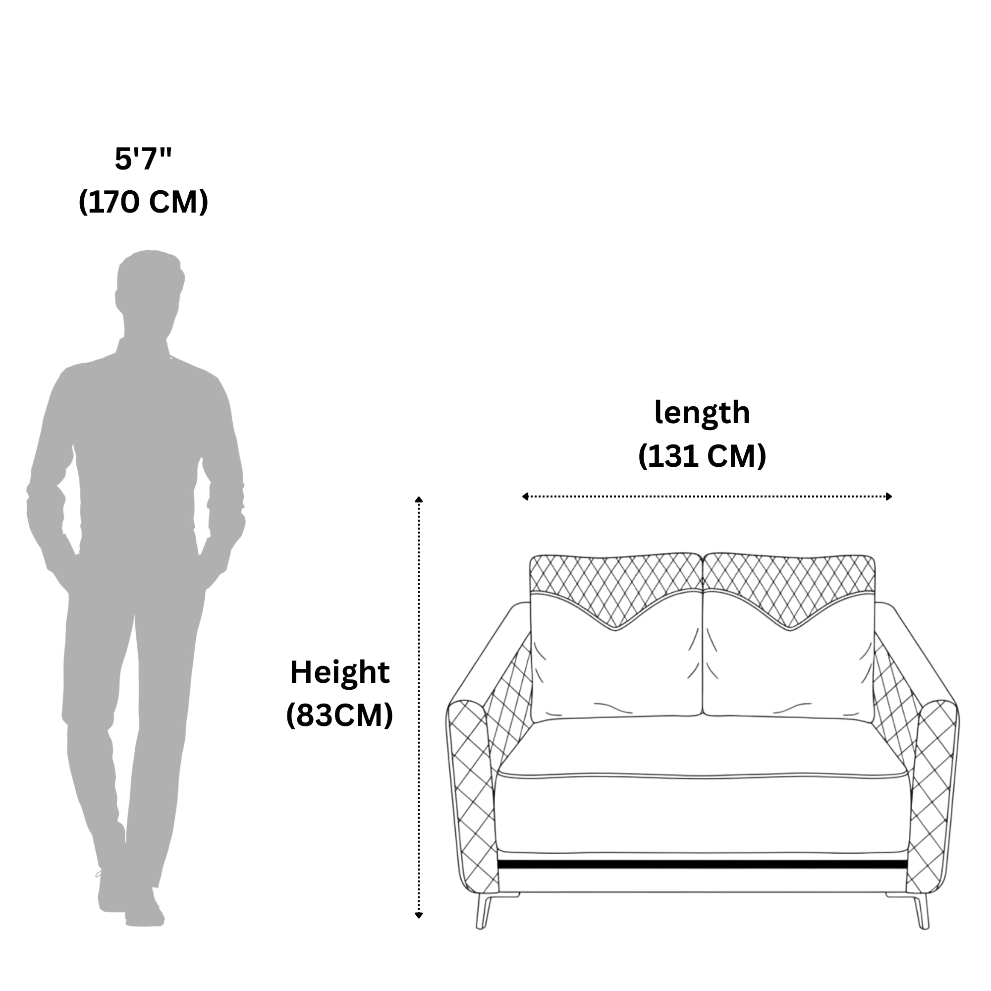 Arabica 2 Seater Sofa