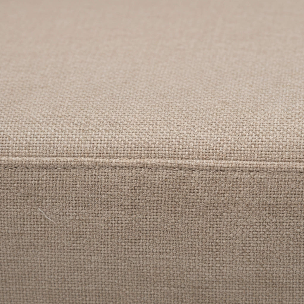 Close-up of beige fabric texture
