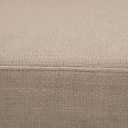 Close-up of beige fabric texture