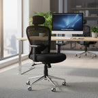 Eezy Office Chair 459A - Ergonomic Mesh Office Chair with SS Base