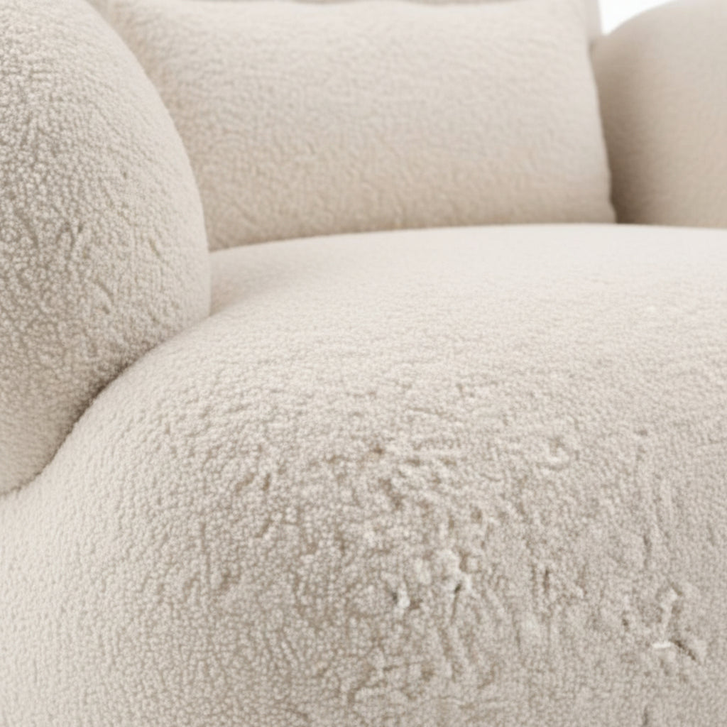 Rossette 1 Seater Sofa – A Stylish Fabric Lounge Chair for Modern Space