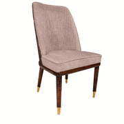 Nautical dining chair, three-quarter view