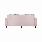 Garnet Grey Fabric 3-Seater Sofa – A Modern Statement in Comfort and Style