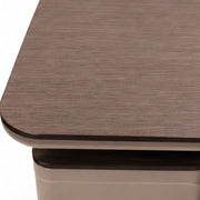 T885 Office Table 2.2 M- Executive Workstation with Textured Modesty Panel & Dual Storage Pedestals