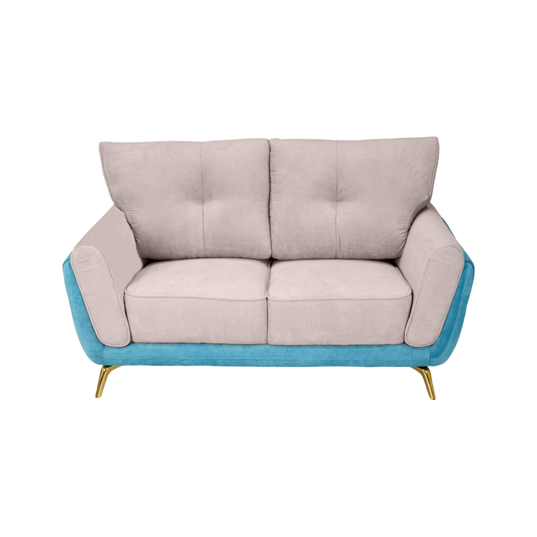 Core 2 Seater Sofa  Dual-Tone Elegance