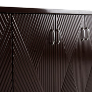 Close-up of a black textured product with 'Dior' branding.