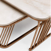 Glance Coffee Table As43 – Contemporary Layered Design with Luxe Appeal