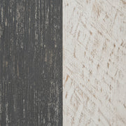 Two different wood texture patterns side by side.