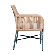 Garden Set RS5 - 4 Chairs with Glass Top Outdoor Table