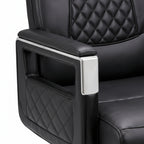 Eezy Office Chair 758 – Modern Leatherette Office Chair with SS Base