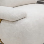 Soho 3 Seater Sofa- Modern Modular Design with Plush Cushions & Metallic Accent