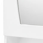 Recon Dressing Table with Mirror  Modern Storage Vanity for Bedroom
