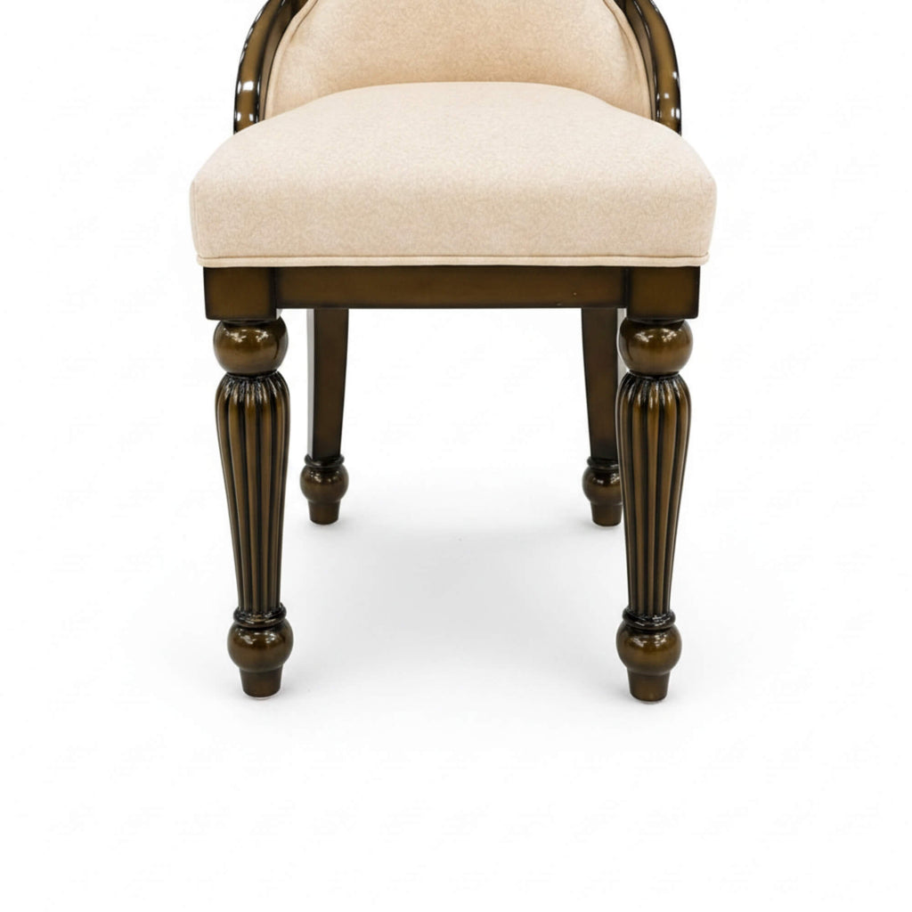 Comber Marble 6+1 Seater Dining Table Metallic – Timeless Craftsmanship with Metallic Accents