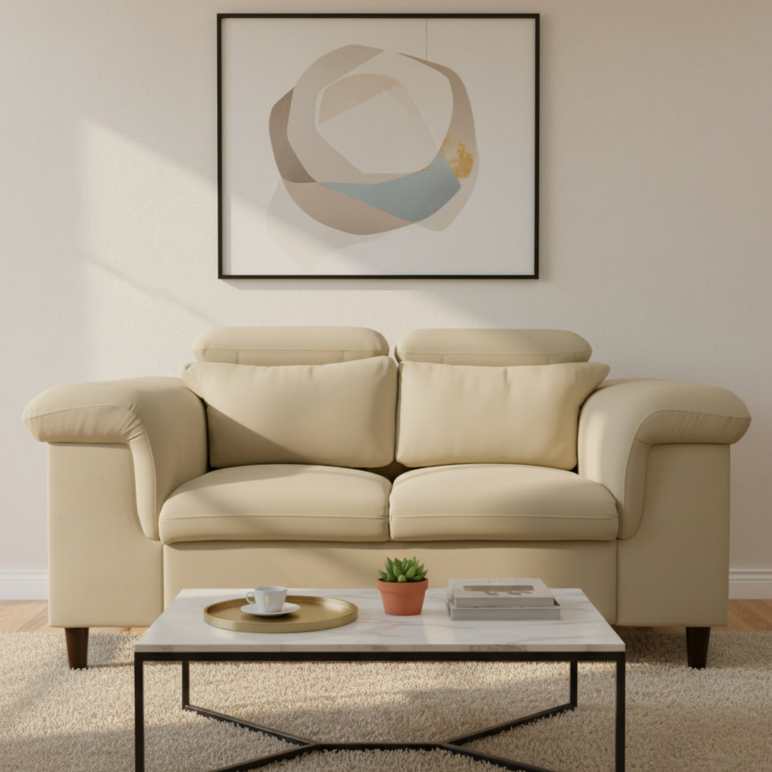 Elton 2-Seater Sofa  Where Comfort Meets Customizable Luxury