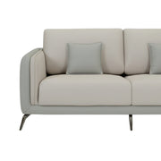 Castor 3-Seater Fabric Sofa for Living Rooms