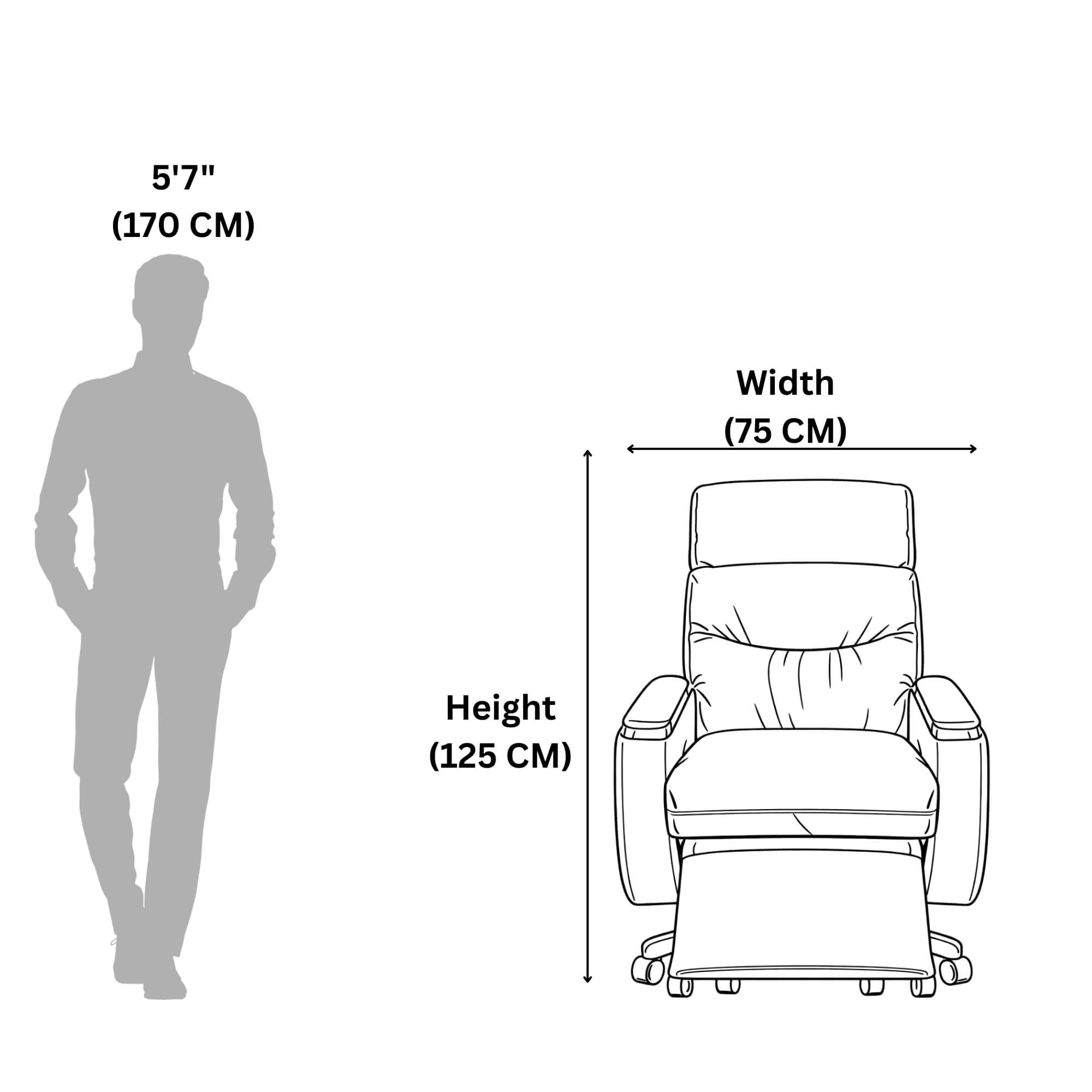 Eezy Office Chair 700N  Premium Executive Office Chair with SS Base