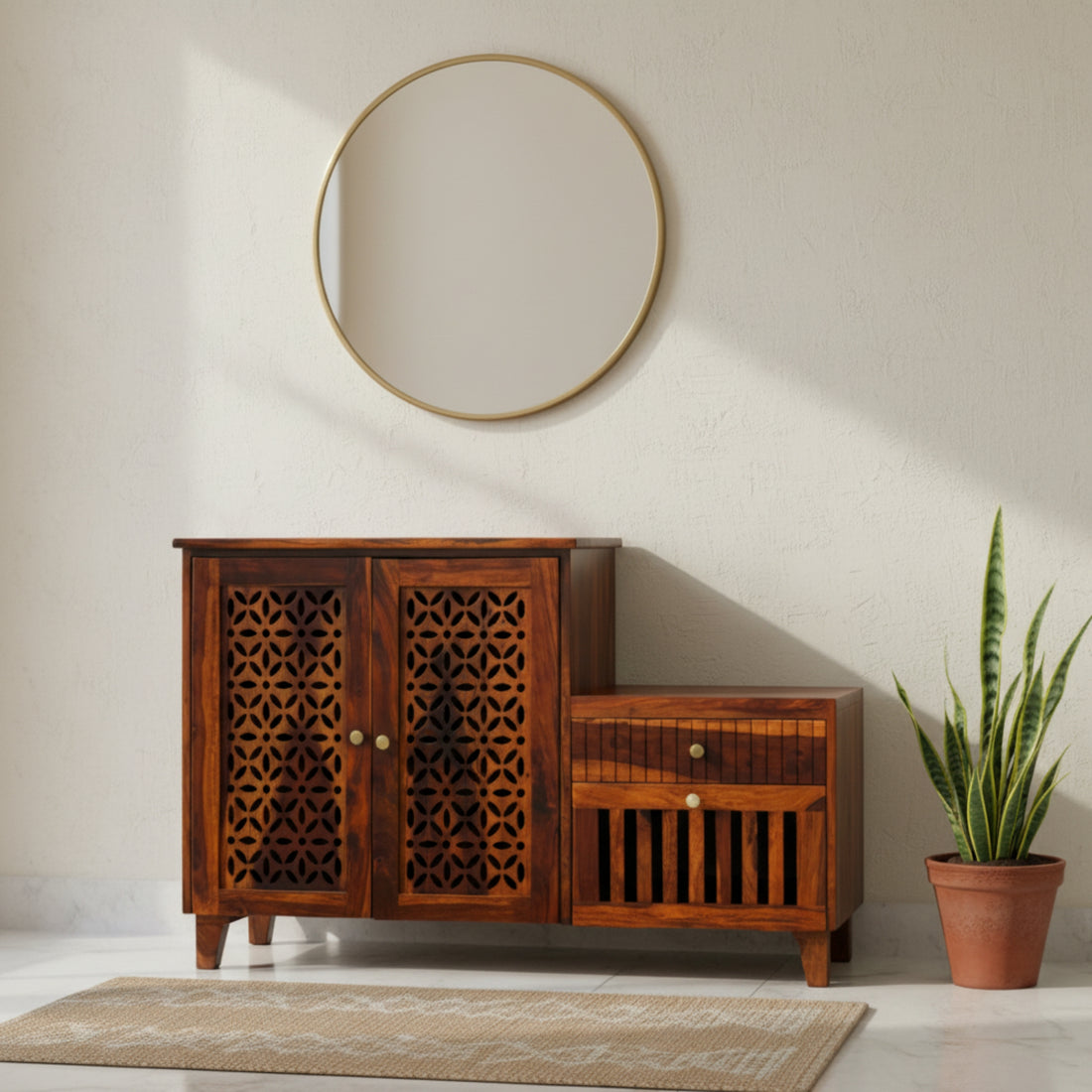 Flower Shoe Rack â€“ Stylish Storage with Functionality