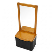 Flute Dressing Table with Mirror – Textured Sophistication Meets Everyday Function