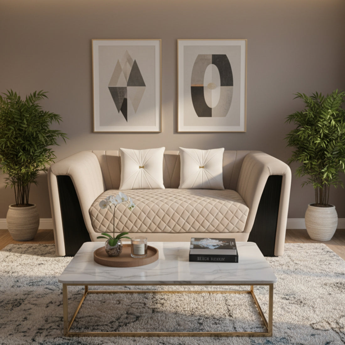 Duke 2-Seater Sofa â€“ The Epitome of Modern Elegance