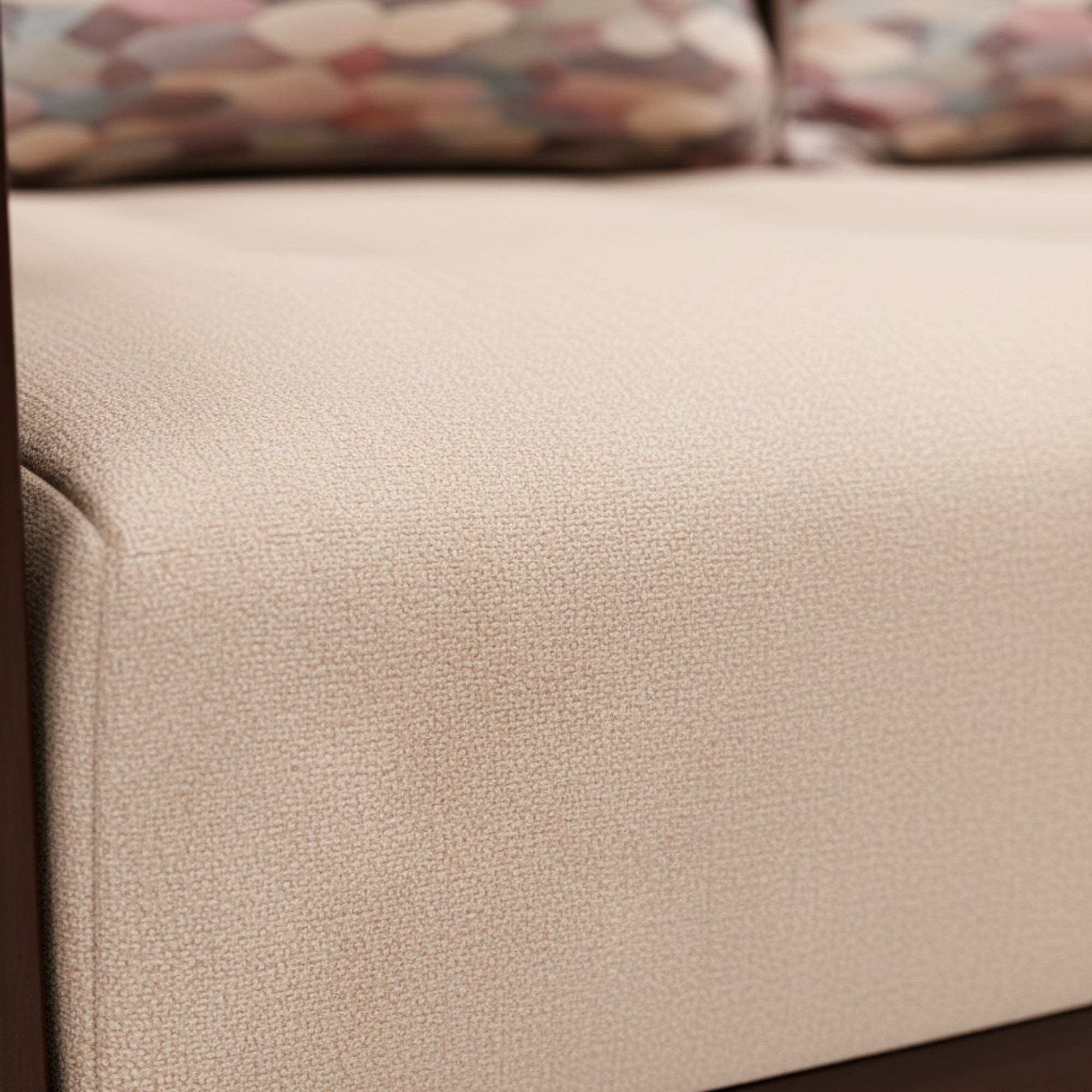 Aspire 3 Seater Sofa – Elegant Teak Wood Comfort for Modern Living
