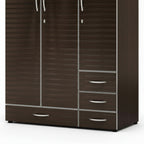 Ren 3 Door Wardrobe- Majestic Storage Unit