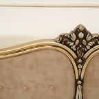 Harmony Carvin King Bed with Storage – Ornate Craftsmanship with Grand Comfort