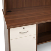 Alina Study Table 7x5- Spacious Two-Seater Study Desk