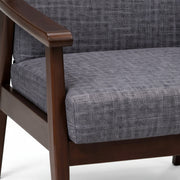 Soho Lobby Chair- Modern Blue Elegance with Comfortable and Durable Seating