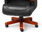 Eezy Office Chair 209A  Adjustable Executive Office Chair in Leatherette