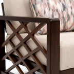 Aspire 1 Seater Sofa – Timeless Teak Wood Comfort