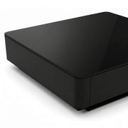 482E Coffee Table- Modern Glossy Black Center Table with Contemporary Design