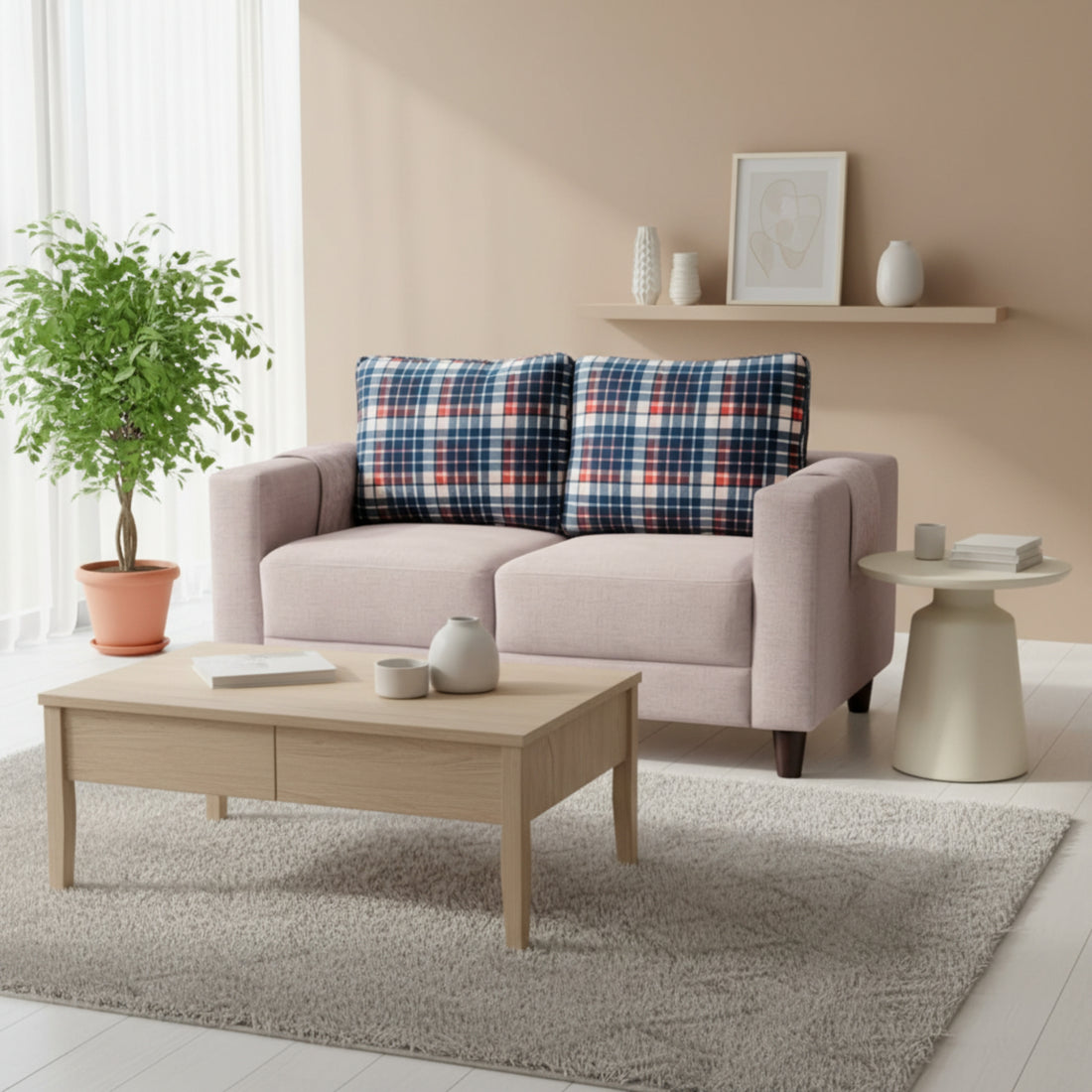 Garnet 2-Seater Sofa â€“ Premium Comfort and Style for Your Living Room