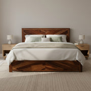 Grove King Bed With Hydraulic Storage â€“ Blend of Elegance and Utility