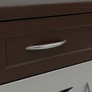Grace 4 Door Multiunit  Modern Glossy Storage Unit with Shelves