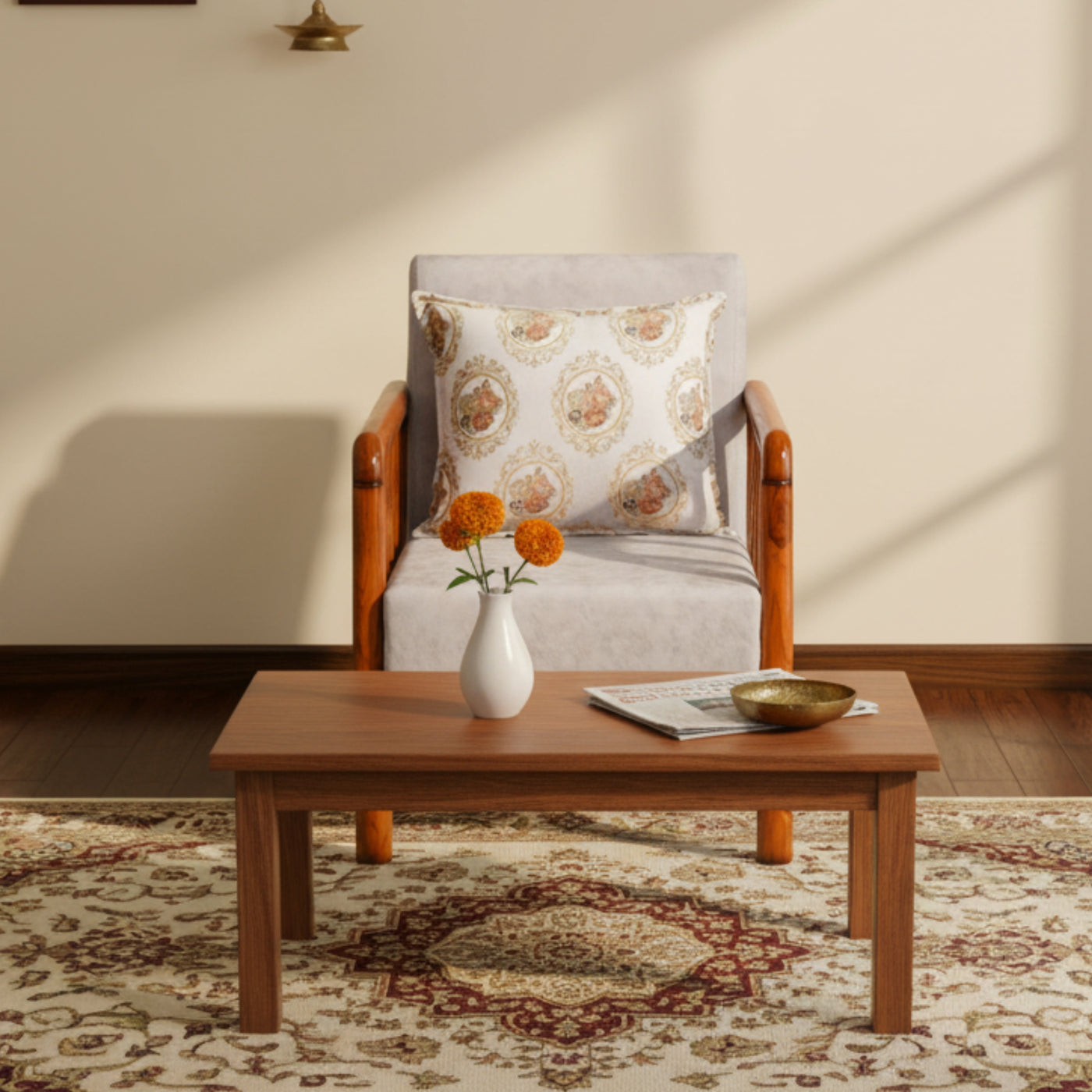 Biden 1-Seater Sofa â€“ Your Perfect Cozy Companion