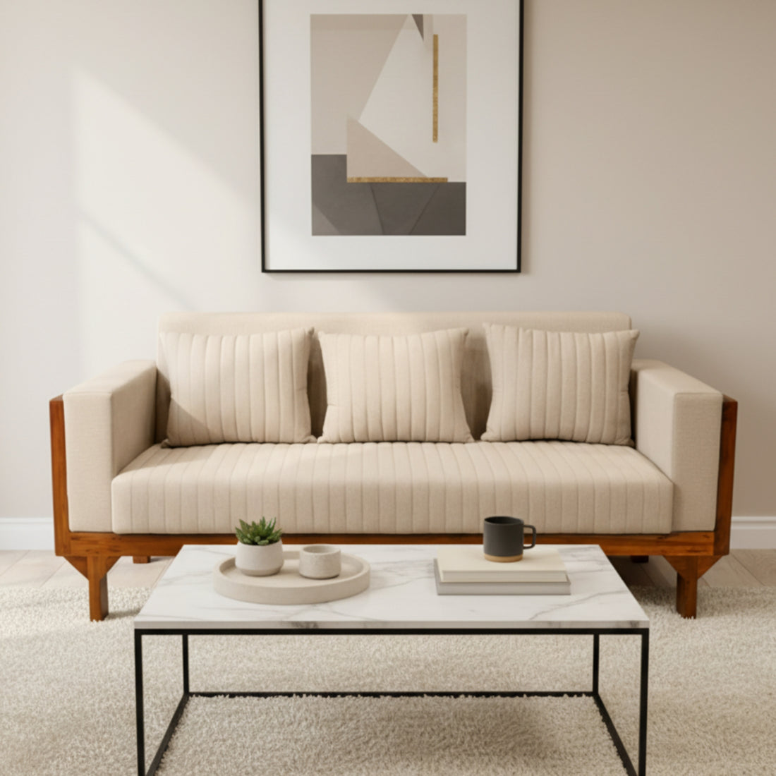 Cross 3 Seater Sofa
