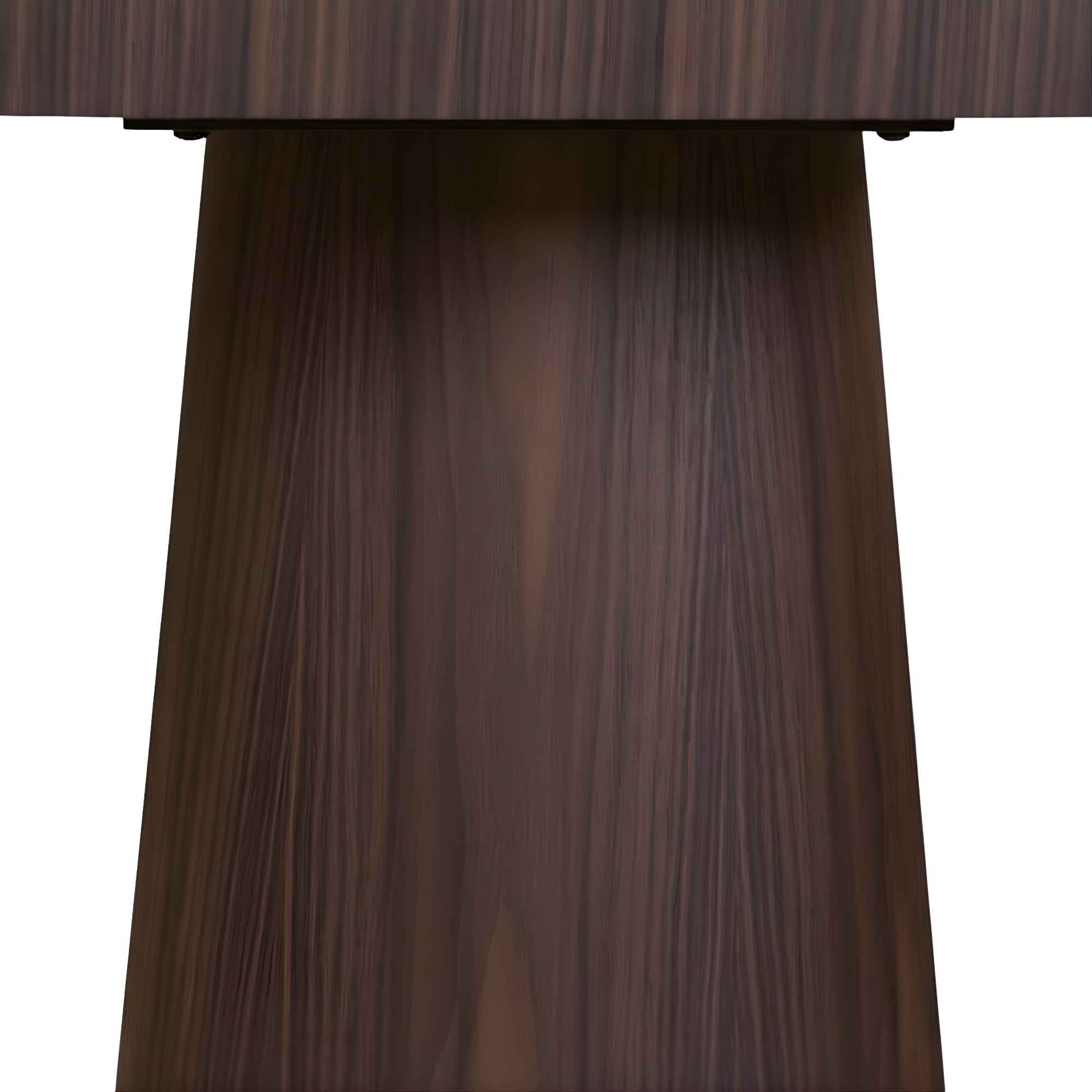 N464B End Table  Walnut Solid Wood Side Table for Modern Living