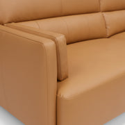 Salone 2-Seater Leather Sofa - Luxury Mustard Leather Sofa